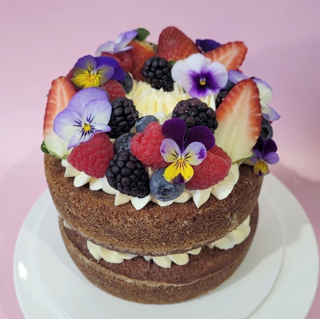 Strawberry Cream Cake
