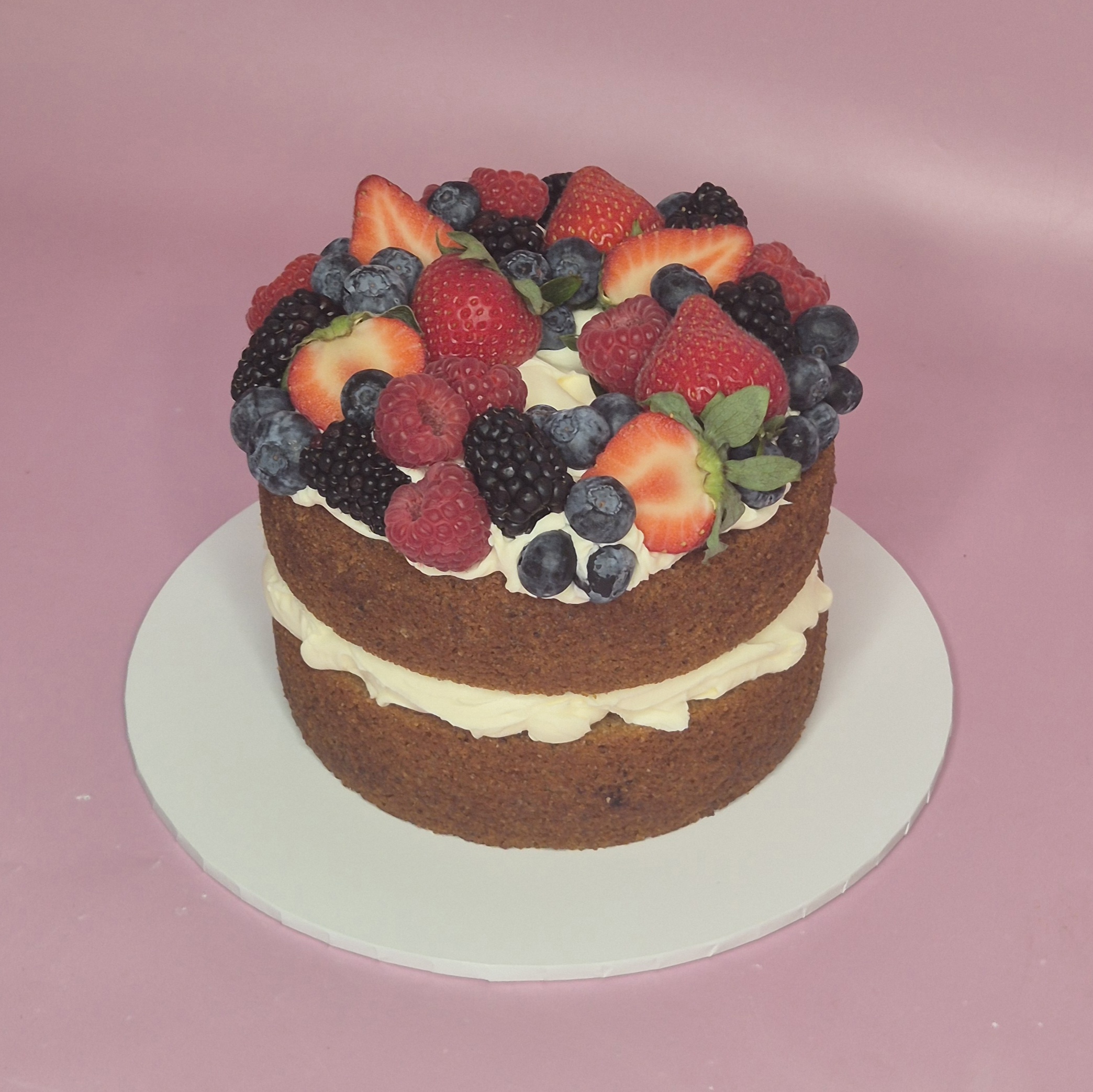 Strawberries & Cream Cake from The Sugar Fairy
