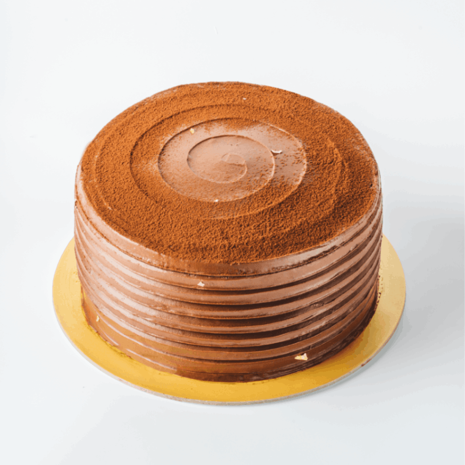 Dark Chocolate Feuilletine Crunch by Momma Jakarta — Dark chocolate · Rum ganache · Feuilletine (1 of 2)
