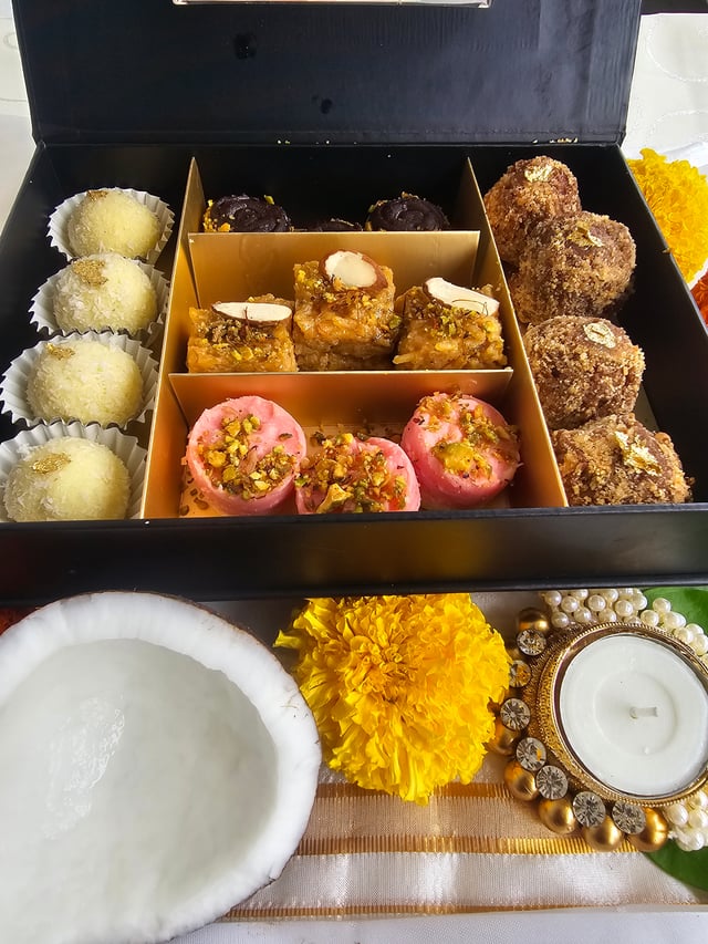 PastryLove Mitthai Box (swap for a photo of Sheila)
