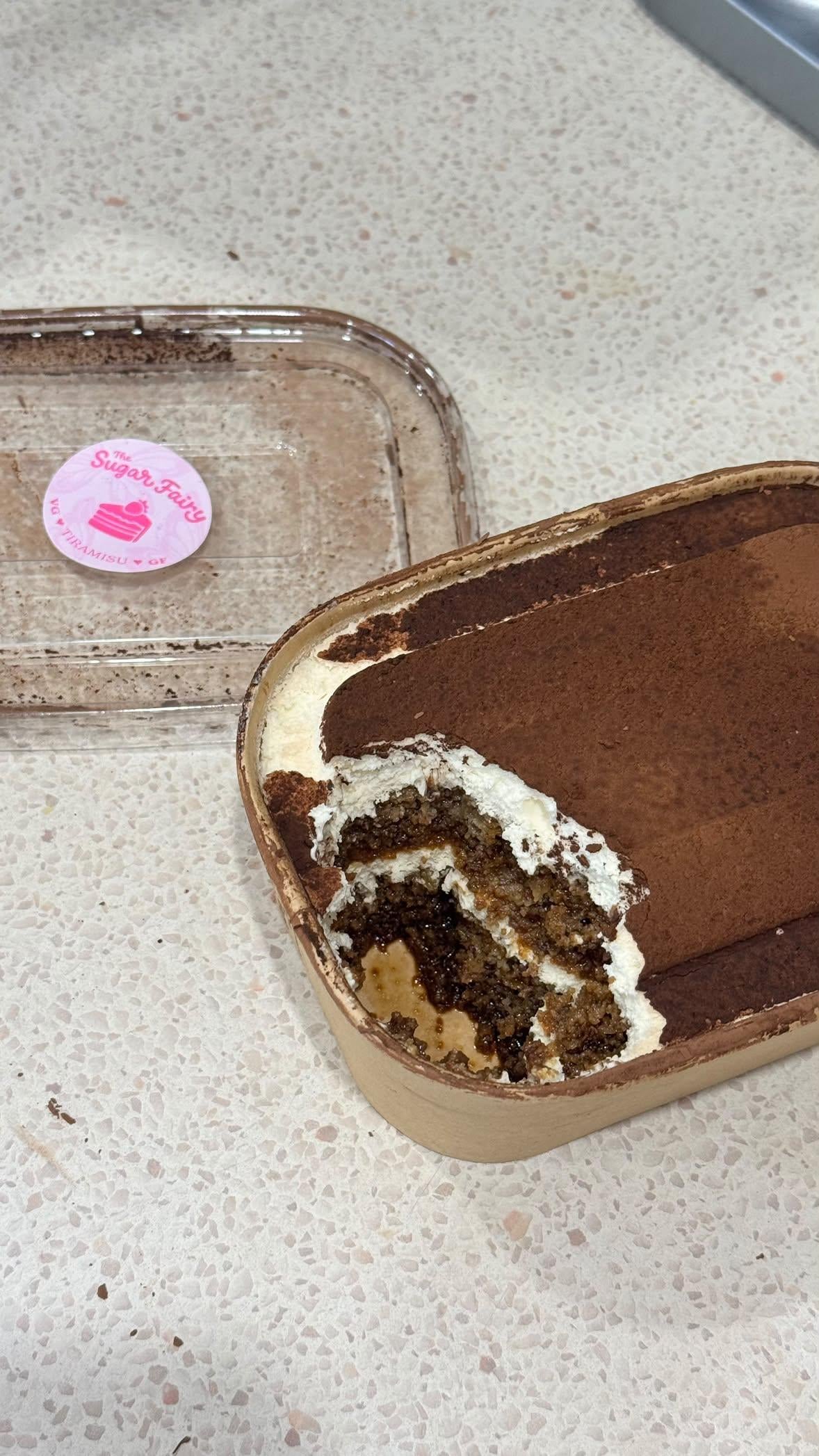 Tiramisu from The Sugar Fairy Cakes