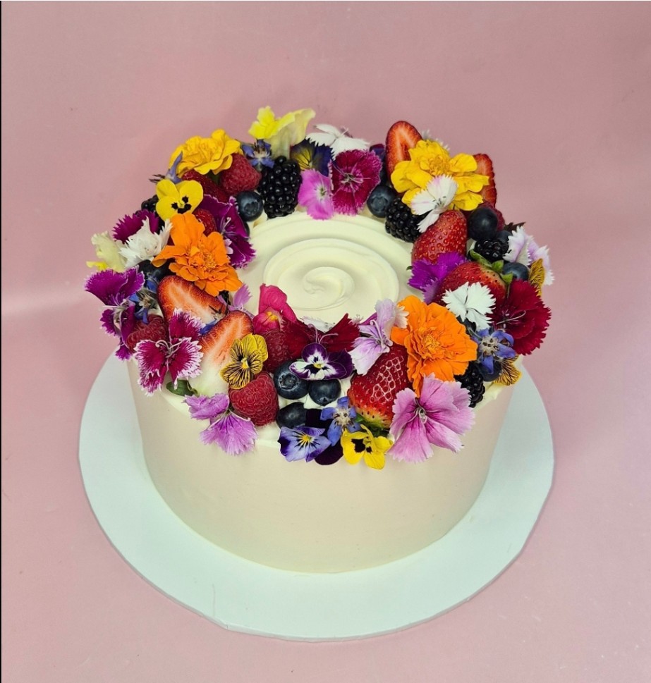 Flower Crown Cake from The Sugar Fairy