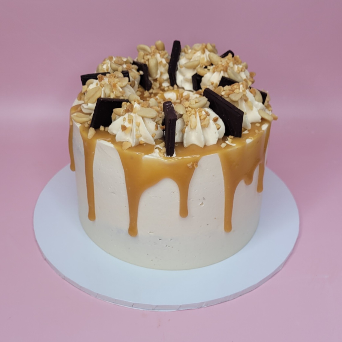Snickers Cake from The Sugar Fairy
