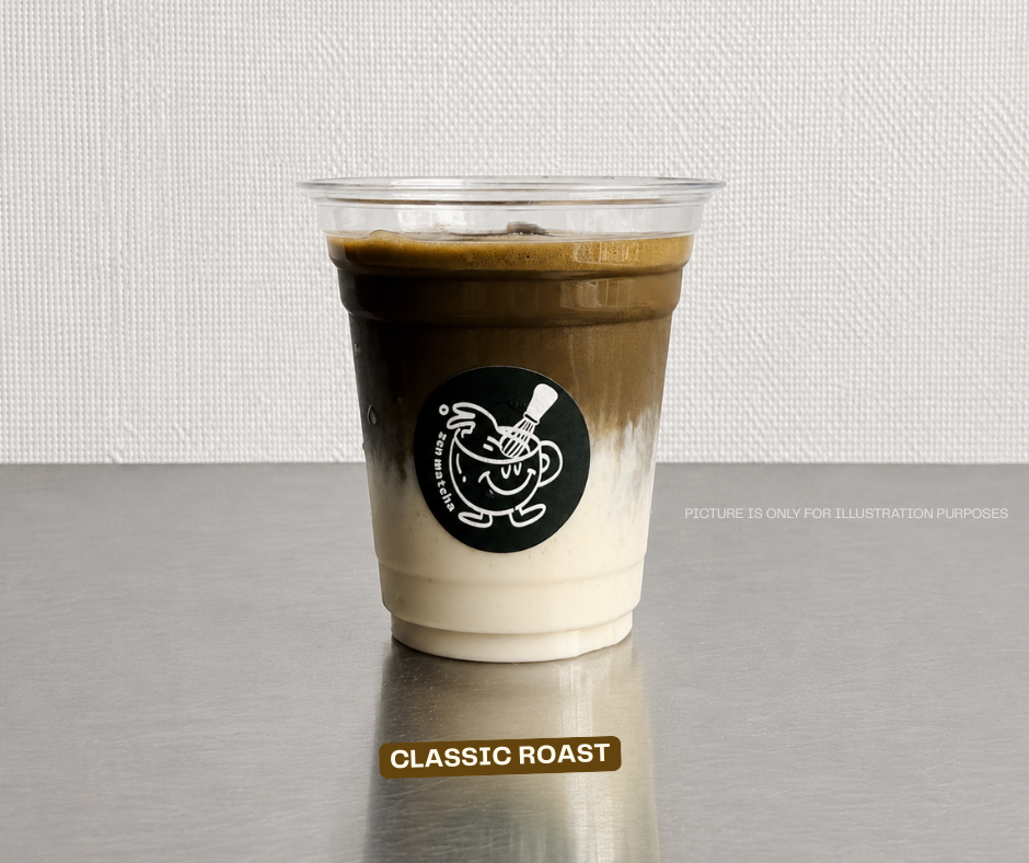 Iced Hojicha Latte